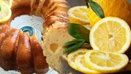 Läckert citronkaka recept lämpligt för diet! Hur man gör en citronkaka hemma? Trick