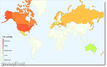 se google influensatrender över hela världen, nu i ytterligare 16 länder
