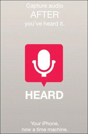 Hört: Ny iPhone-app konstant spelar in ljud till uppspelning de senaste fem minuterna
