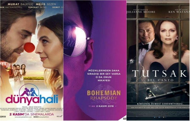 Filmer som släpptes denna vecka på biografer