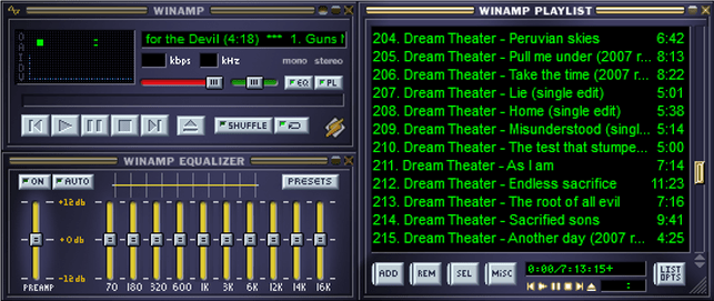 Winamp stänger av, här är några alternativ