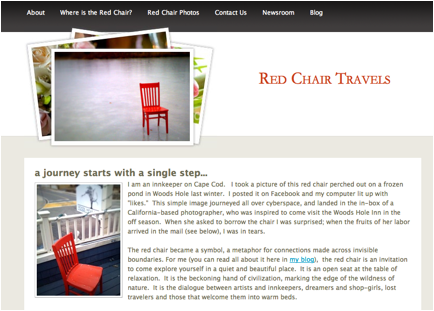 röd stol blogg