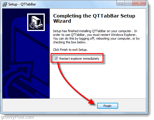 Lägg till surfning med flikar i Windows Explorer i Windows 7 med QT TabBar