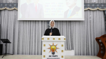 AK-partiets parlamentsledamot Rümeysa Kadak talade om sina projekt