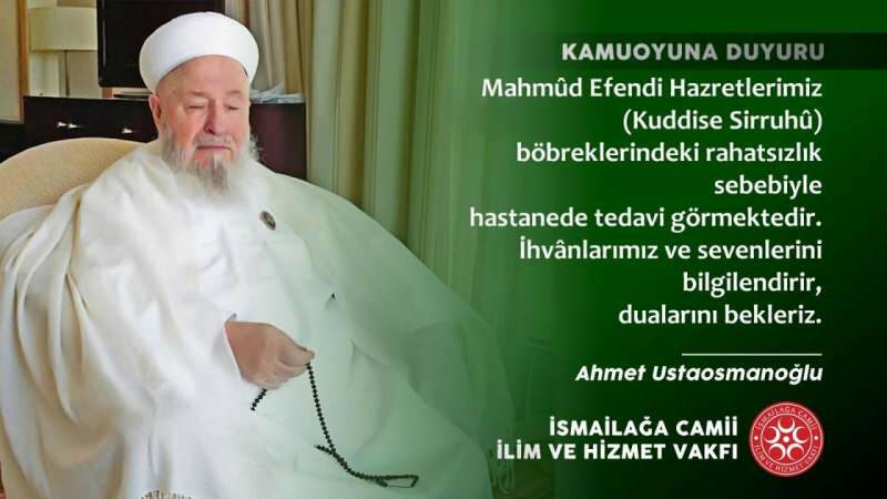 Vem är İsmailağa Community Mahmut Ustaosmanoğlu? Hans helighet Mahmud Efendi