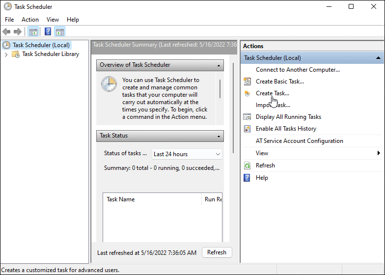 Få Windows 11 att starta automatiskt