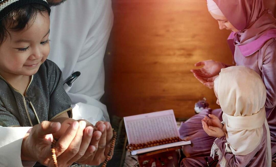 Hur tillbringar man Ramadan med barn? Råd för dina ramadanmål med dina barn...