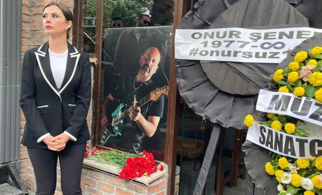 En minnesceremoni hölls för Onur Şener, som mördades på grund av sin begäran om en sång: Han är överallt!