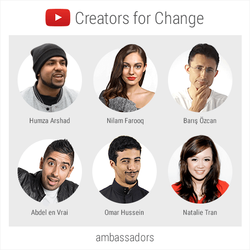 youtube-skapare för förändring