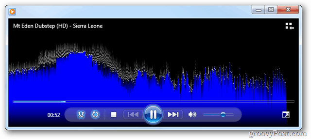 soundcloud som spelas lokalt i Windows Media Player