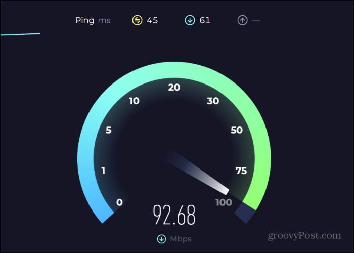 Hastighetstest för att bestämma dina internethastigheter