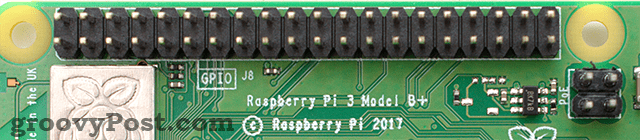 Raspberry Pi 3 B + GPIO-stift