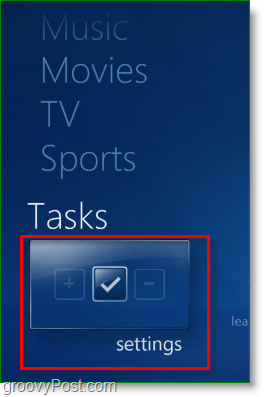 Windows 7 Media Center - klicka på uppgifter> <noscript> <img style =