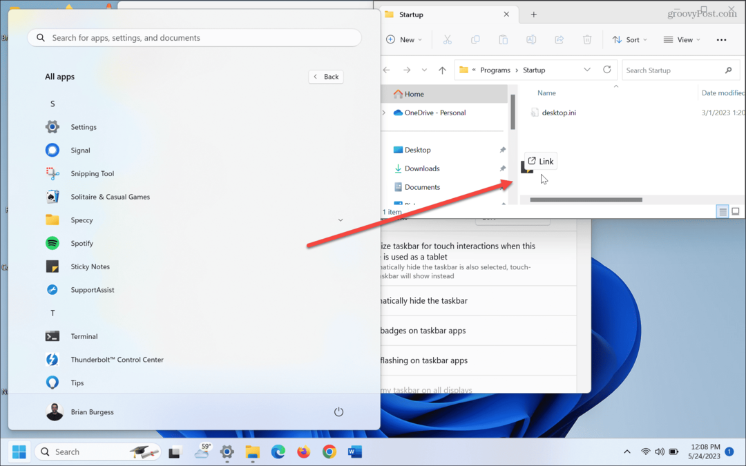 Hur man gör Windows 11 Öppna Sticky Notes vid uppstart