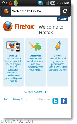 Firefox på Android