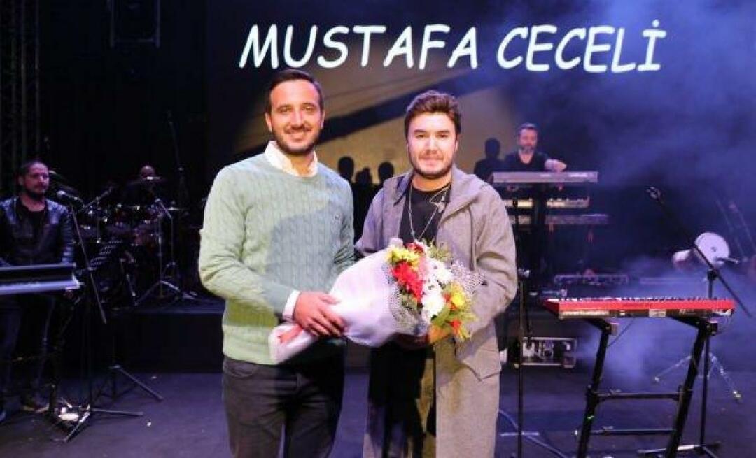 Mustafa Ceceli blåste som en vind på ungdomskonserten i Bağcılar!