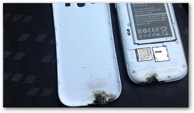Samsung ska inte skylla för Burnt Galaxy SIII