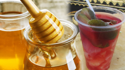 Det mest naturliga probiotiska: Vilka är fördelarna med syltat vatten? Tillsätt honung i saltvatten och ...