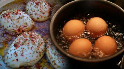 Hur gör man äggröra? Recept på pocherade ägg med smaskig sås till frukost