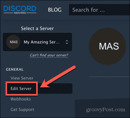 redigera discord-server