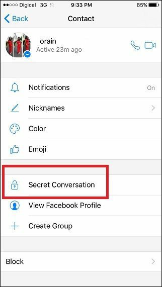 Facebook Messenger Hemliga konversationer: Hur man skickar krypterade meddelanden från slutet till slutet på iOS, Android och WP