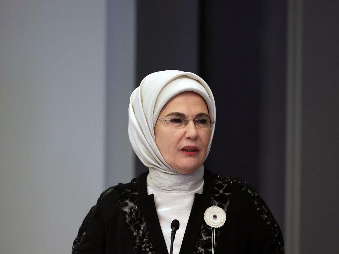 Telefondiplomati från First Lady Erdoğan för "Gaza"!