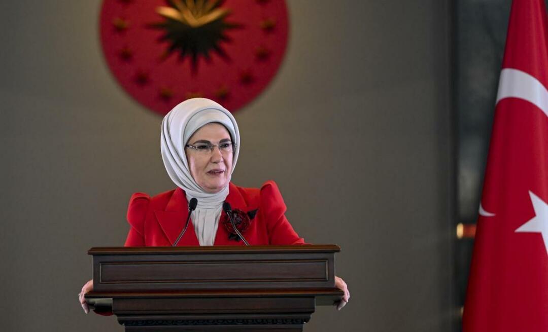Emine Erdogan; "Ingen ideologi är mer värd än livet för en oskyldig person"