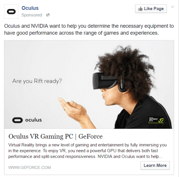 Oculus-produktlanseringar