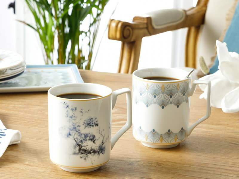 Dubbel kaffemuggmöjlighet från English Home! Engelska kaffe för kaffemuggar 2020