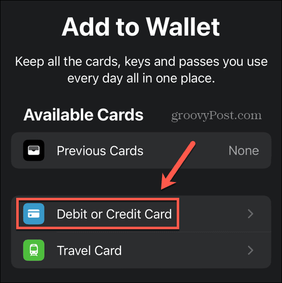 apple pay betal- eller kreditkort