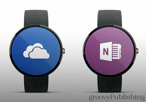 Microsofts produktivitetsappar för Apple Watch och Android Wear