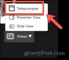 powerpoint telepromptervy