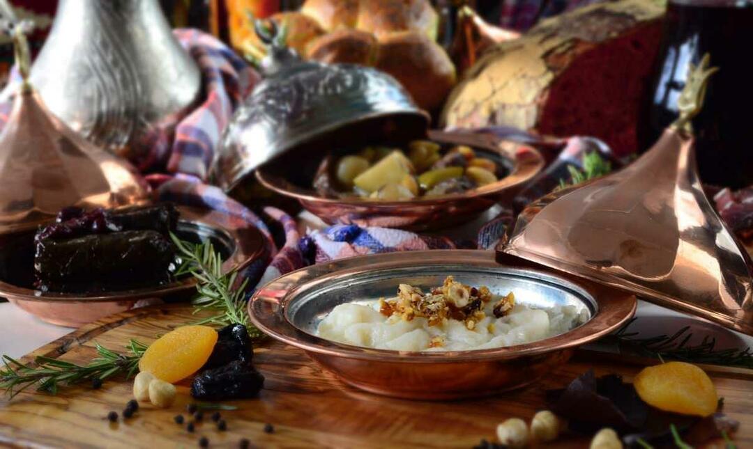 Guler Ottoman Cuisine presentation