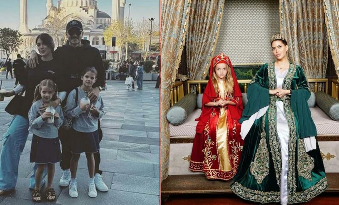 Mauro Icardis familj Istanbul turné! Wanda Nara åkte på en rundtur i Istanbul