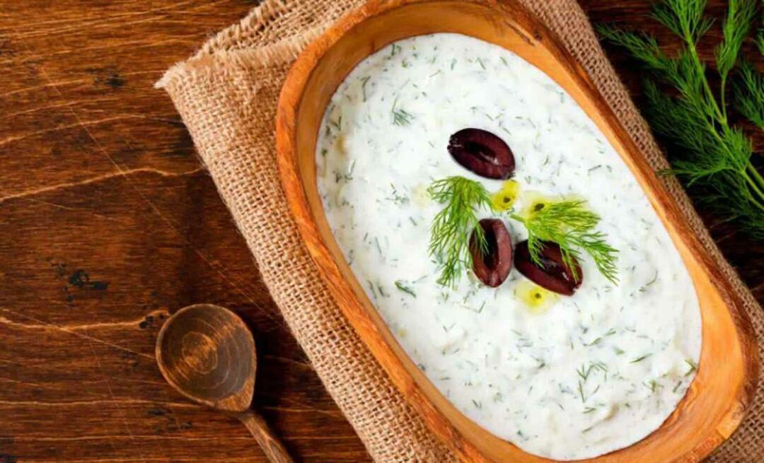 Hur gör man dill tzatziki? Uppfriskande yoghurt och dill tzatziki recept