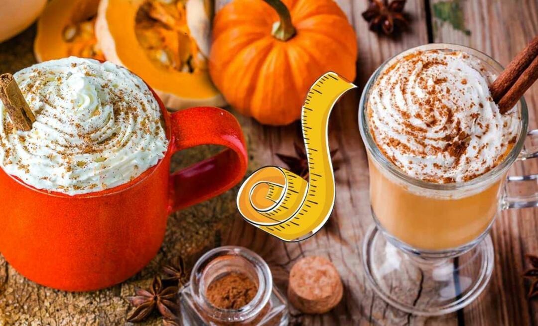 Hur många kalorier i Pumpkin spice latte? Får pumpa latte dig att gå upp i vikt? Starbucks Pumpkin spice latte 