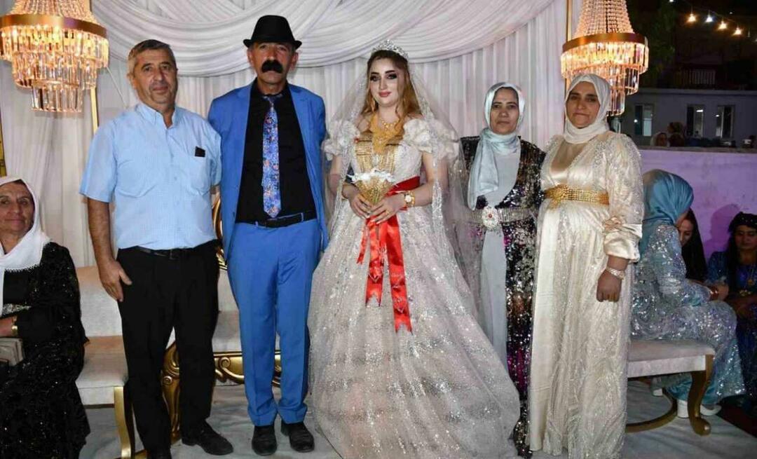 Inget sådant bröllop! Smycken värda 6,9 miljoner lira bars vid Tivorlu Ismails sons bröllop