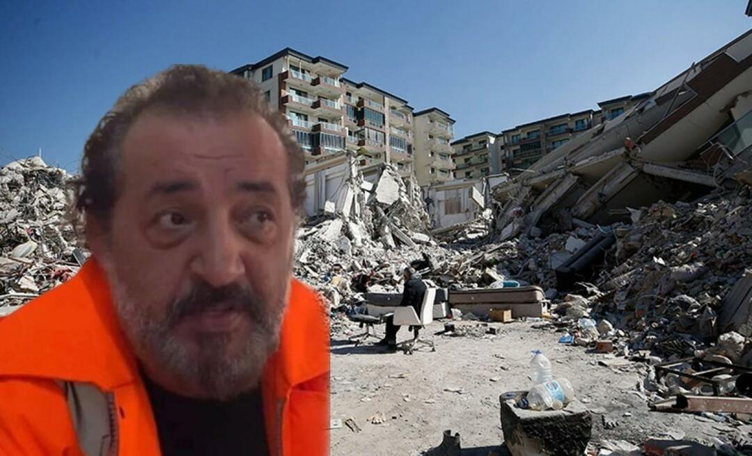 Känslomässigt jordbävningsuttalande från Mehmet Şef! "Så här är världen..."