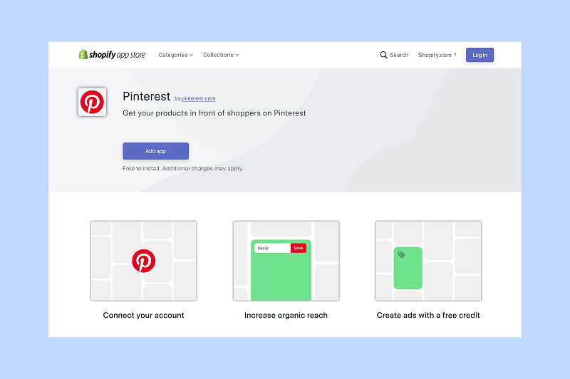 Pinterest lanserar en ny app med Shopify som ger sina mer än en miljon handlare ett snabbt sätt att ladda upp kataloger till Pinterest och förvandla sina produkter till produkter som kan köpas.