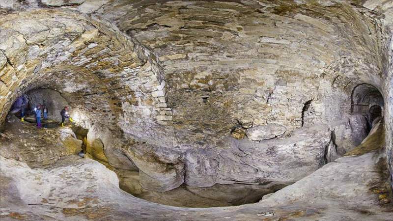 Vad är funktionen i Safranbolus dolda tunnlar från 4-talet? UNESCO: s världsarvslista