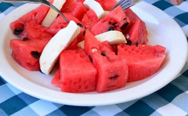 Kan vattenmelon ätas i kosten? Vattenmelon diet, försvagas 5 kilo på en vecka