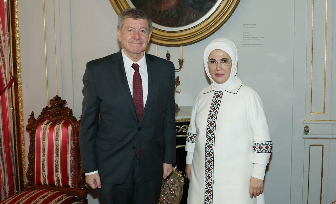 First Lady Erdoğan träffade FN: s biträdande generalsekreterare!