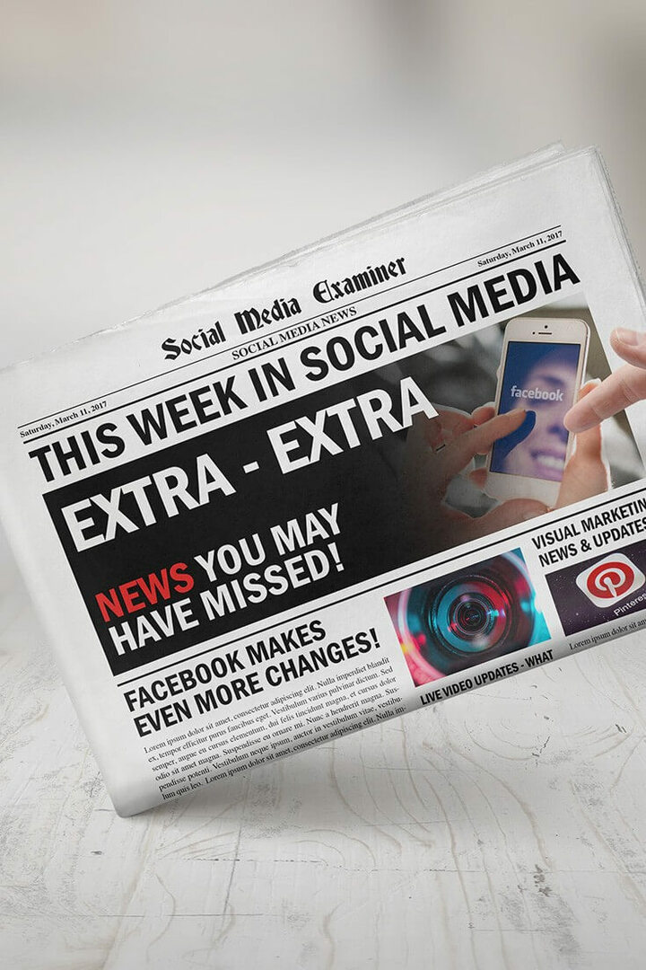 Facebook Messenger Day lanseras globalt: Denna vecka i sociala medier: Social Media Examiner