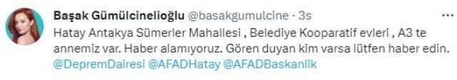 Başak Gümülcinelioğlu kallade på hjälp igen i tårar!