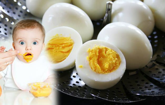 Hur man matar äggulor till spädbarn? När ges äggulan till spädbarn?