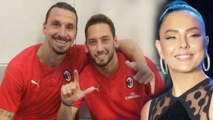 Zlatan Ibrahimovic erkände sin beundran för Ebru Gündeş!