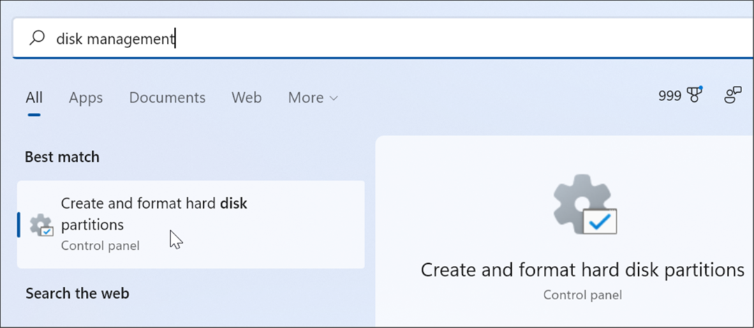 sök ändra en enhetsbeteckning i Windows 11