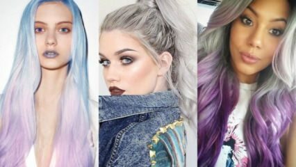 Trend hårfärger 2018