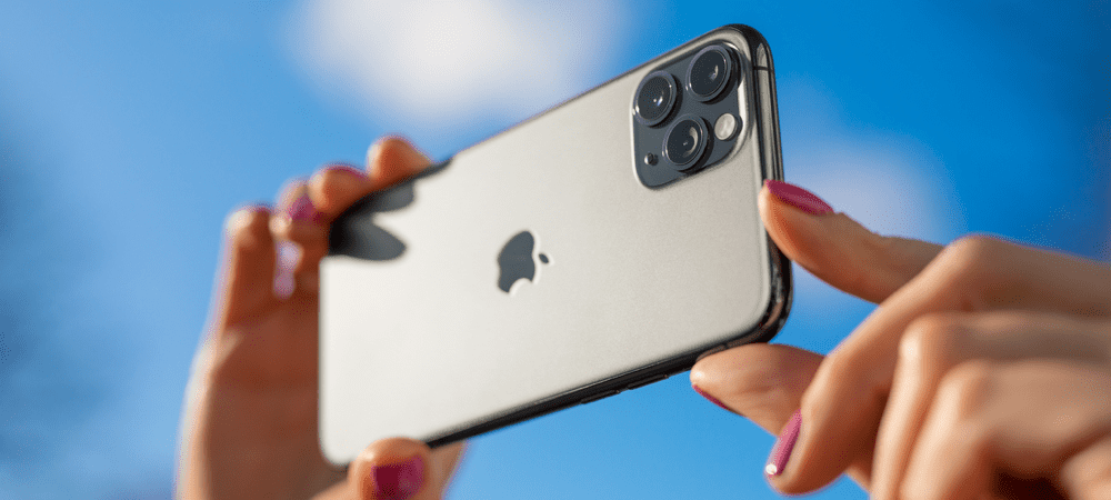 Hur man slår ihop bilder på en iPhone