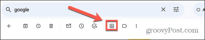 ikon för gmail flytta till inkorgen